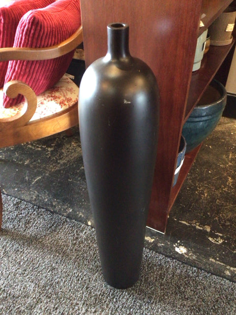 Black Wood AS IS Vase