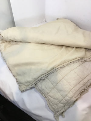 Pair Natural Linen King Pillow Sham