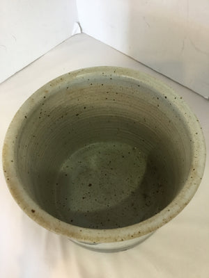 Gray/Blue Pottery Planter