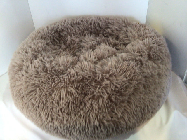 Tan Faux Fur Bed Pet