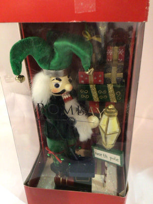 Bombay Co. Nutcracker Green/multi Jester Holiday Item