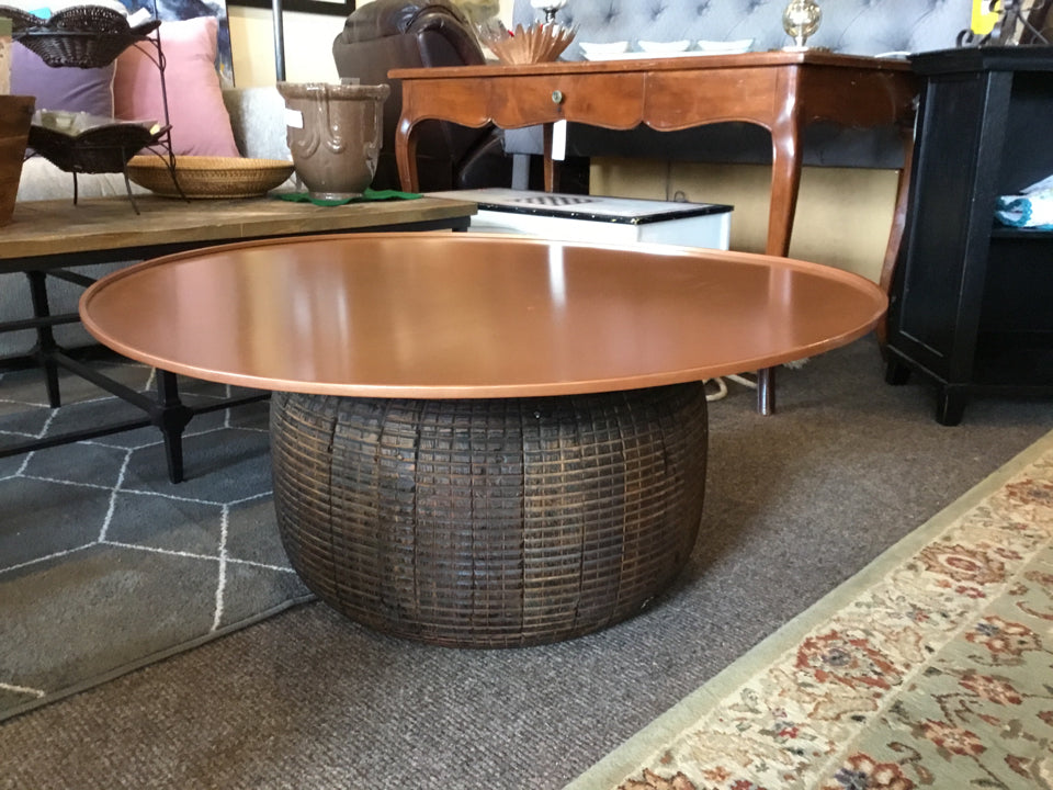 Coffee Metal Copper Table