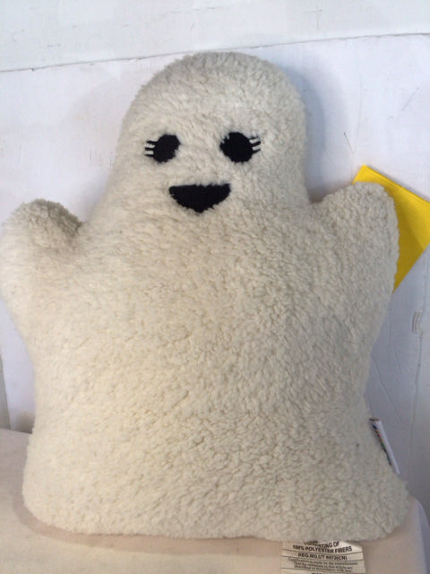 Pillow White Ghost Holiday Item