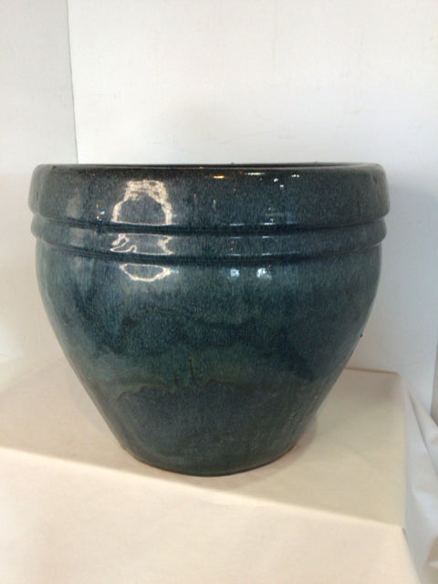 Blue Pottery Planter