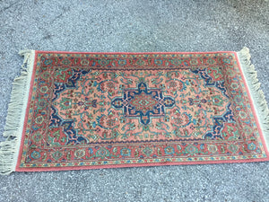 Karastan Muted Wool Medallion Rug