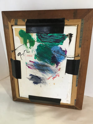Still Life Tan/multi Fruit Framed Art