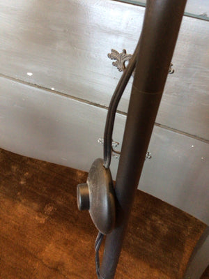 Floor Black Metal Lamp