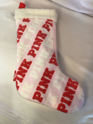 Stocking Pink Cotton Holiday Item