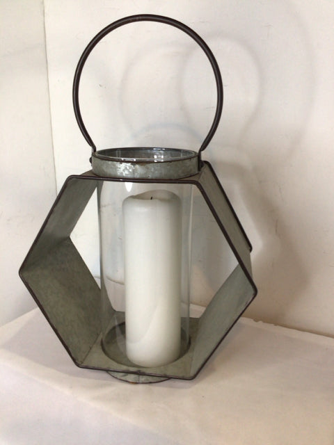Rustic Metal Lantern