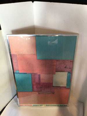 Pink/Blue Framed Art