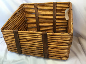 Brown Bamboo Basket