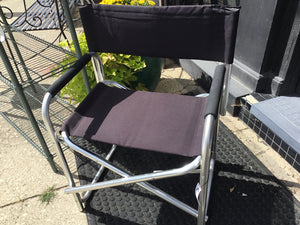 Folding Nylon Black Chair