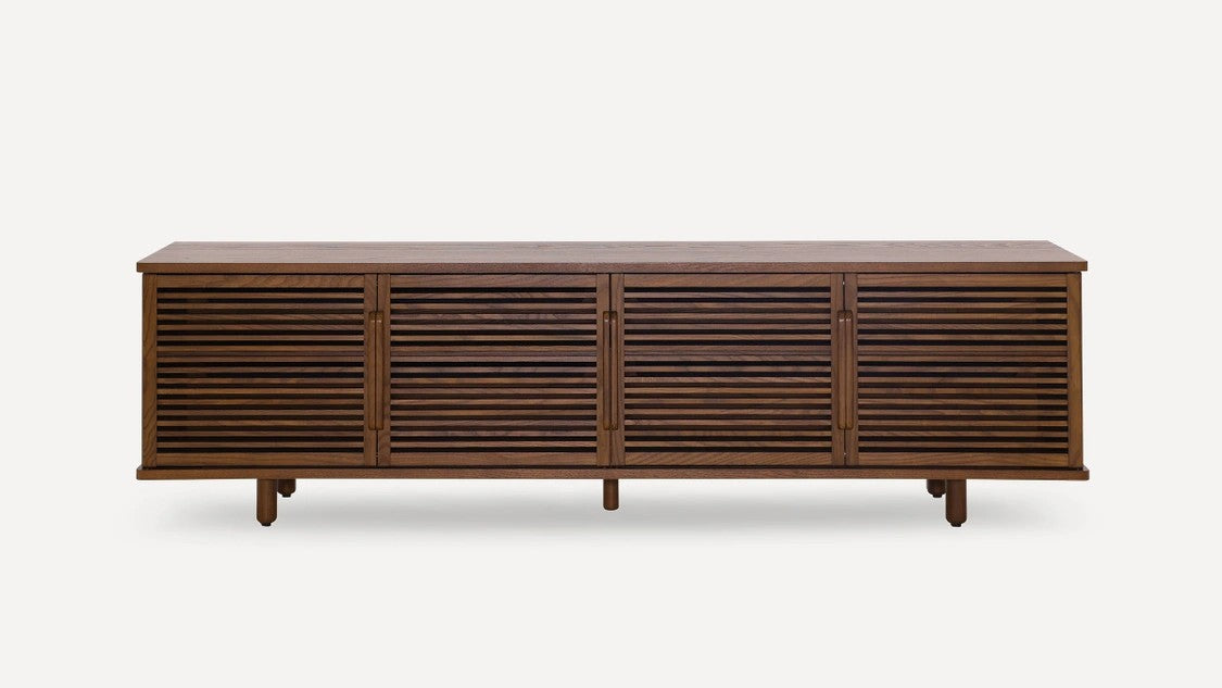 Burrow Walnut TV Stand 2HVM6NKJ