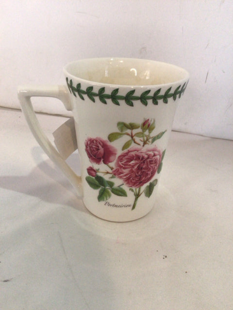 Portmeirion White/Pink Peony Mug