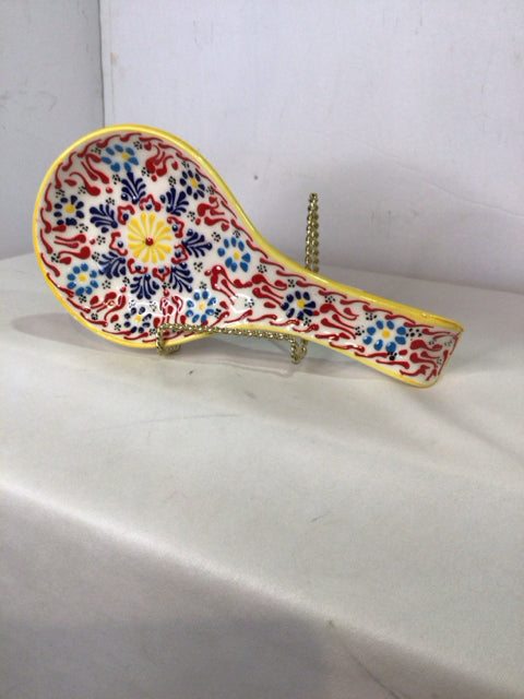 Ceramic Multi-Color Spoon rest Kitchen Access.