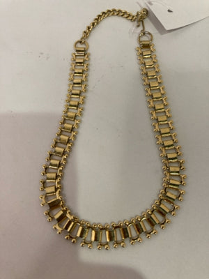 Metal Gold Links Necklace