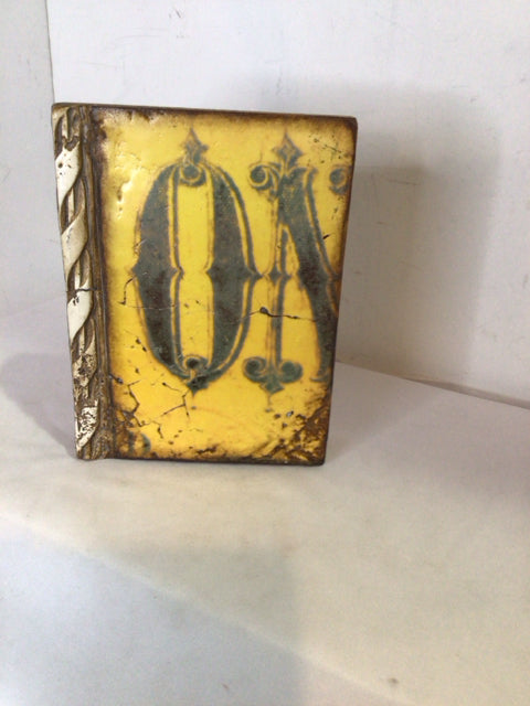 Sid Dickens Tile Ceramic Yellow/Brown Wall Decoration Art