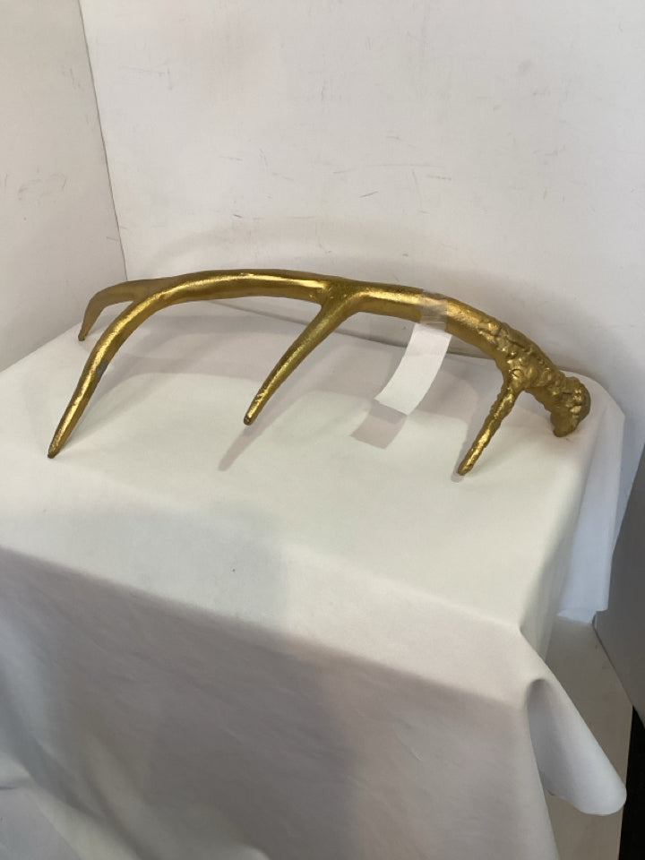 Gold Metal Antlers