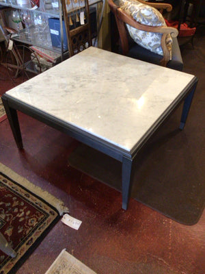 Modern Marble Square Coffee Gray Table