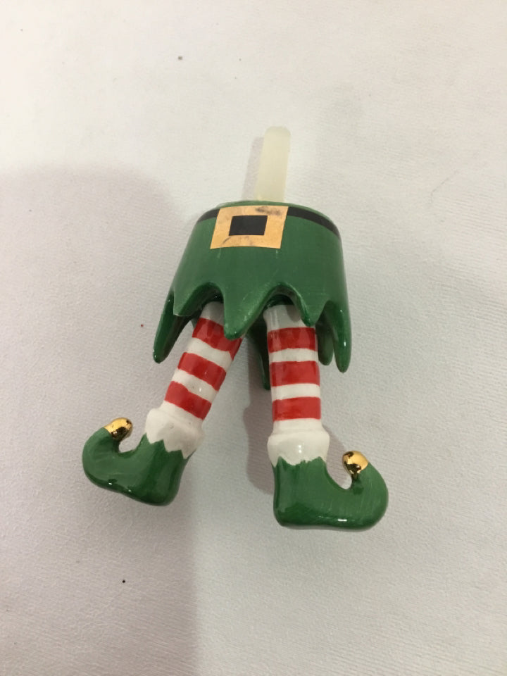 Nora Fleming Christmas Green Ceramic Misc