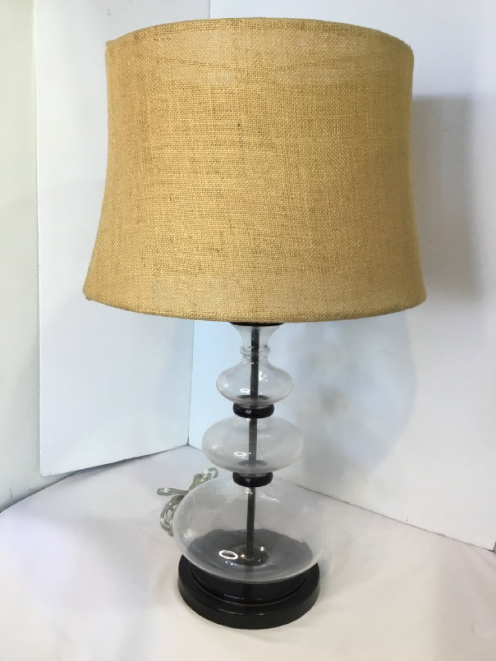 Industrial Clear Glass Lamp