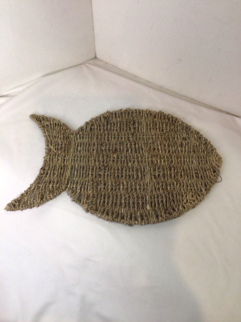 Natural Seagrass Fish Placemats