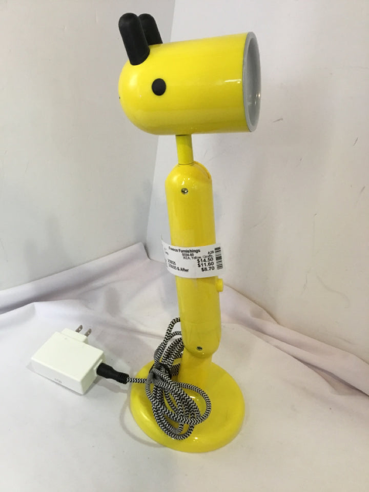 IKEA Yellow Giraffe Lamp