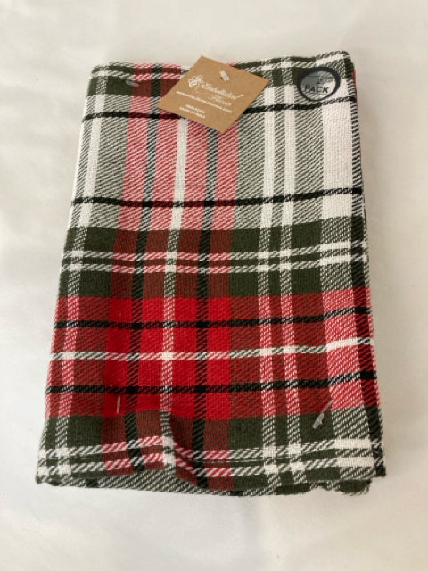 Christmas Red/Green Cotton Plaid Napkins Holiday Item
