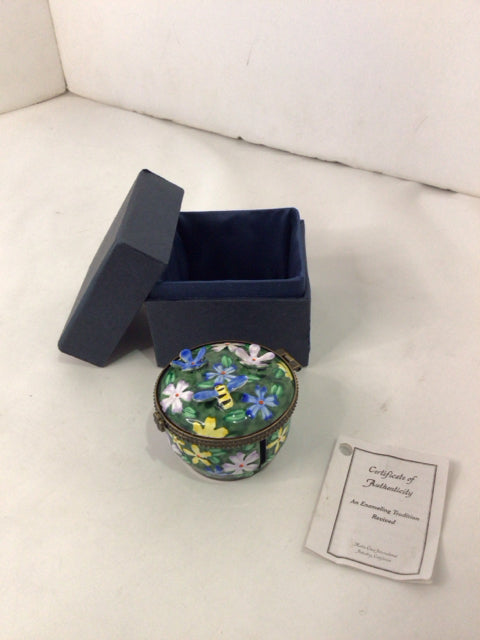 Multi Enamel Trinket Box
