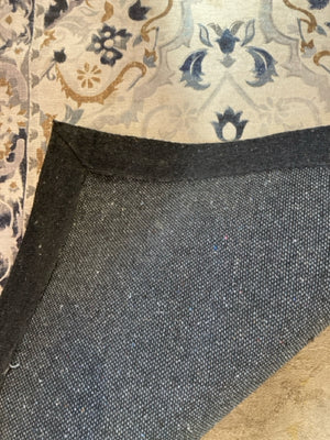 Polyester Blue/White Rug
