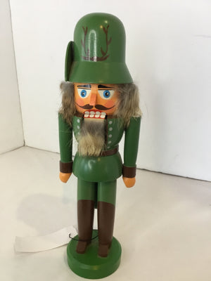 Nutcracker Green Wood Holiday Item