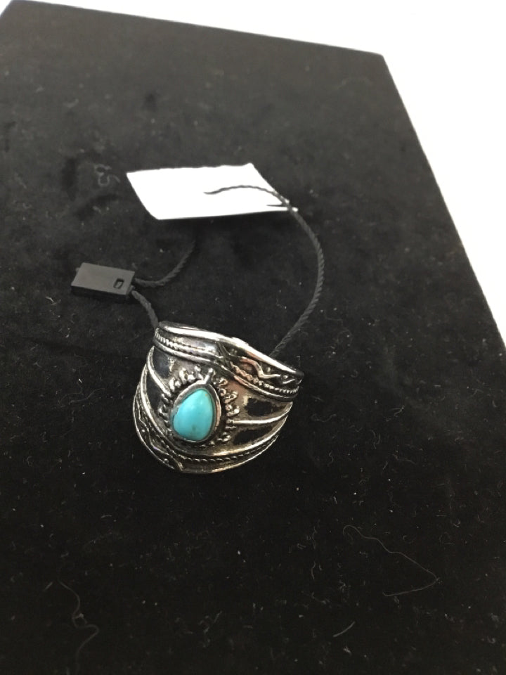 Silver Turquoise Ring
