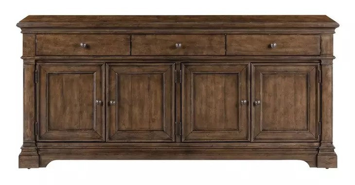 Liberty Traditional Wood Brown TV Stand