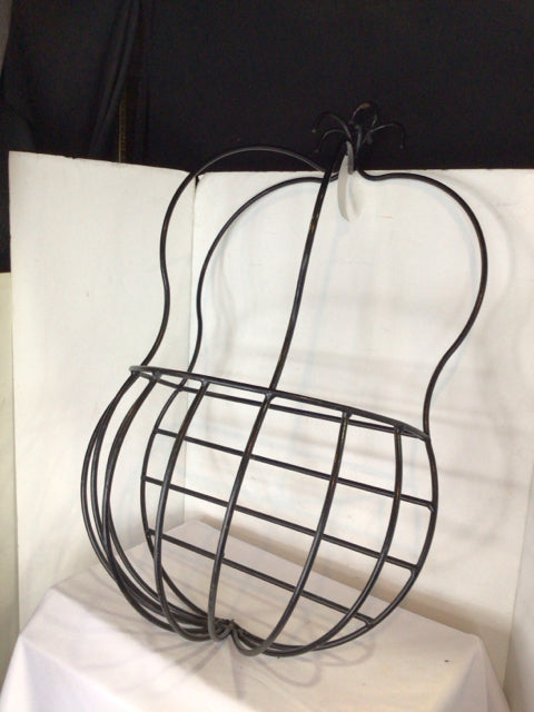 black metal hanging plant stand Hanging Black Metal Plant Holder