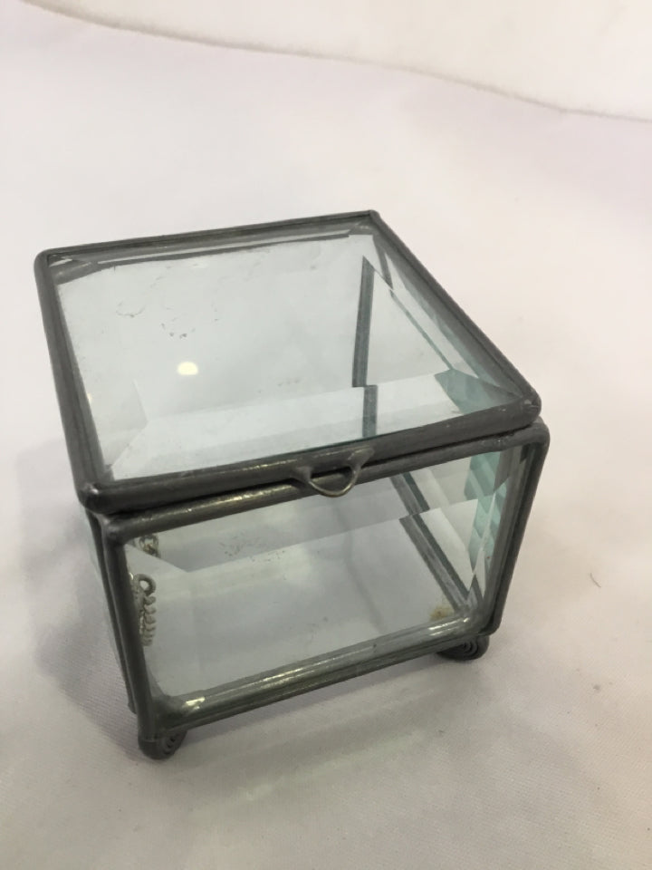 Leaded Glass Clear Box