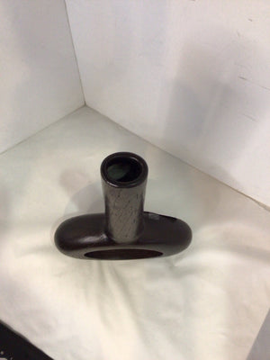 Brown Wood Vase