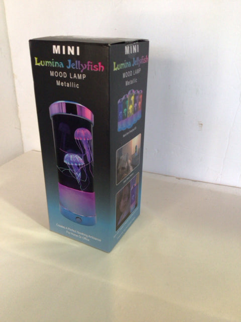 Mini Multi-Color Plastic Jelly Fish Lamp
