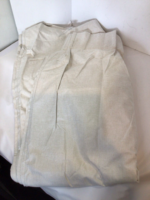 Beige Linen Draperies/Curtains