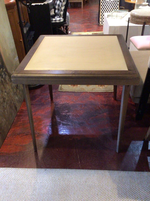 Folding Wood Brown Table