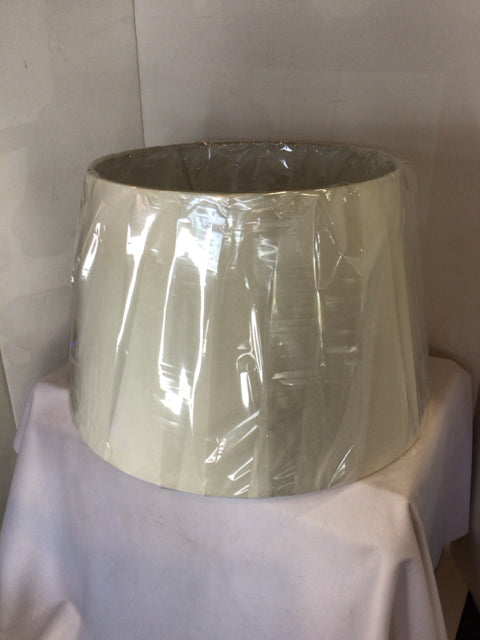 White Linen Lamp Shade