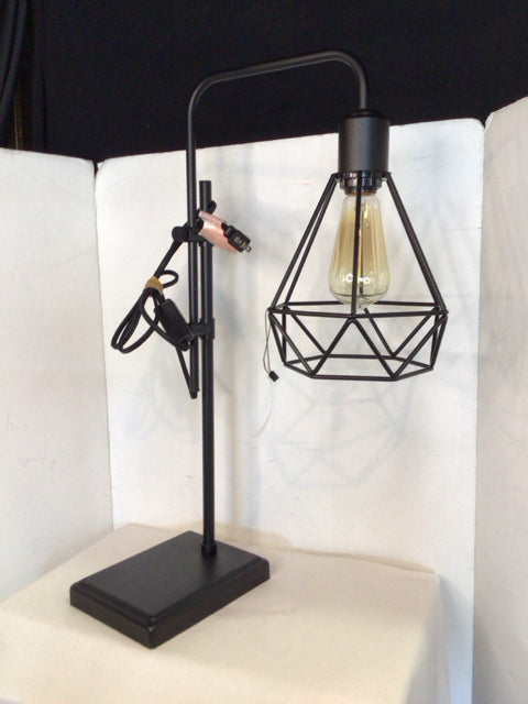 Industrial Black Lamp