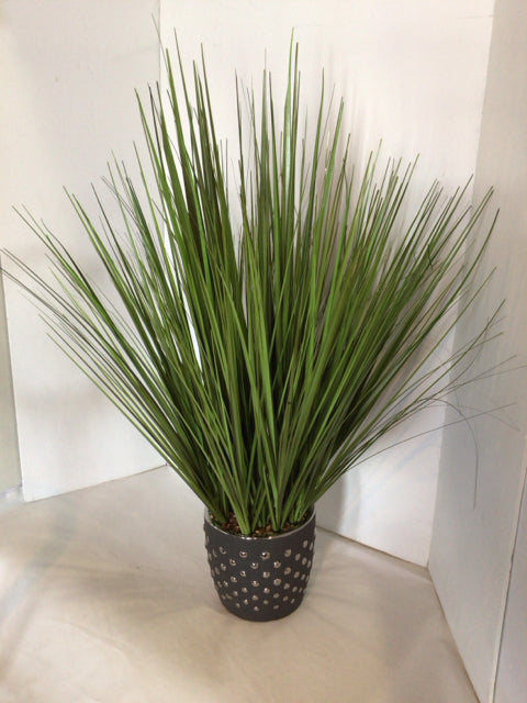 Green/Gray Plastic Faux Plant