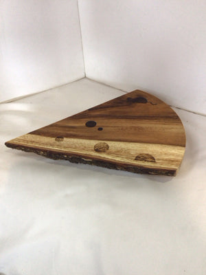 Meritage Brown Wood Cutting Board