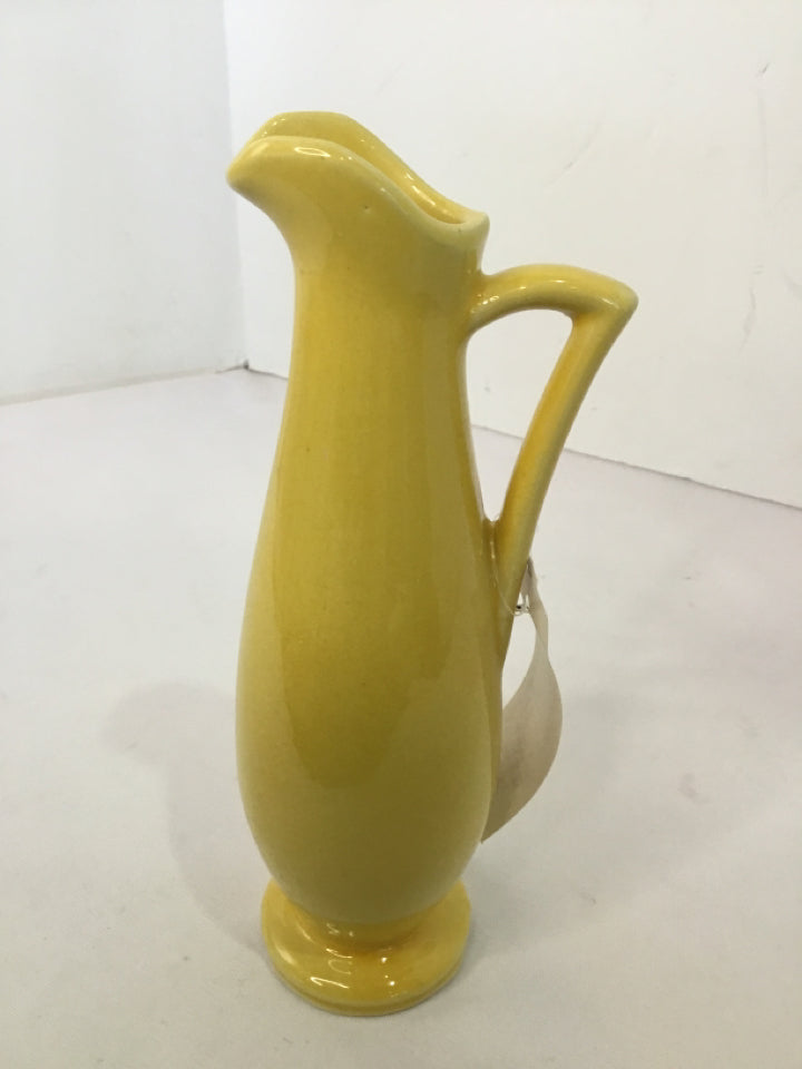 Shawnee Mid-Century Yellow Ceramic Vase