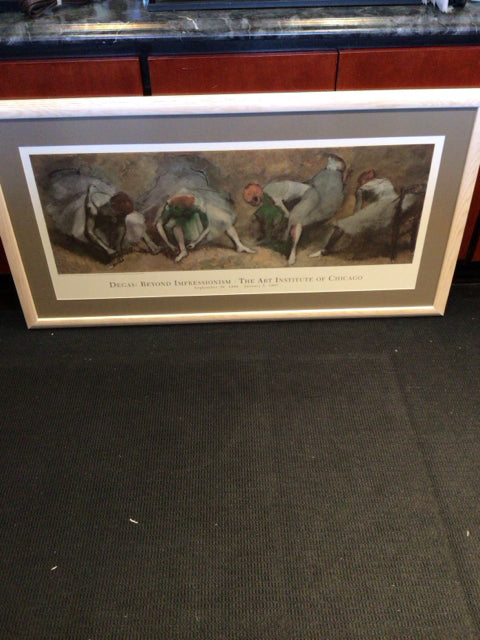 Gray/Multi People Framed Art