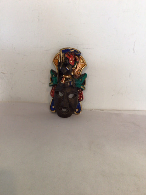 Stone Mask Carved Wall Decoration Art