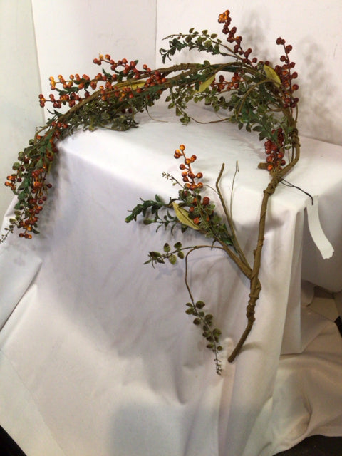 Orange Berries Garland/Greenery
