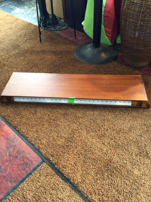 Pottery Barn Floating Brown Shelf