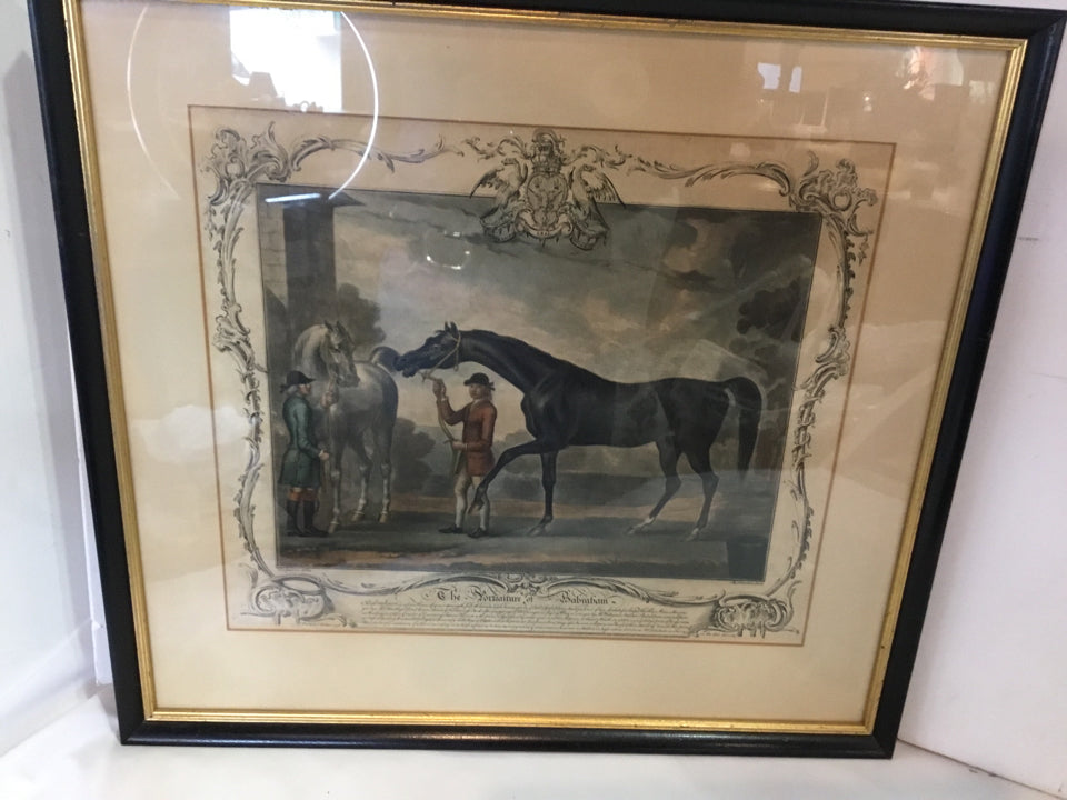 Traditional Horse Framed Art