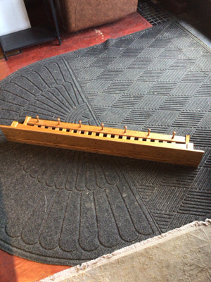 Hanging Oak Shelf
